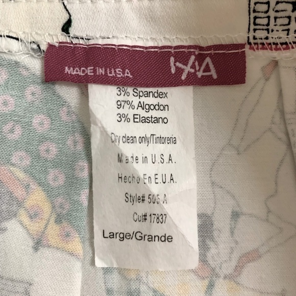 Vintage Ixia Umbrella Skirt Women Medium to Large Cotton Blend Made in USA - Picture 5 of 7